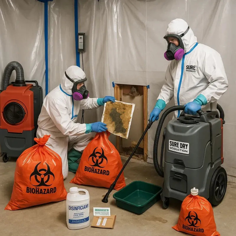 Contaminated Water Handling Protocols process in West Unity, OH