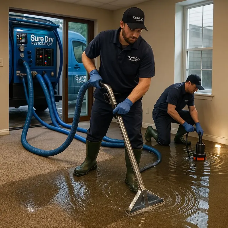 Water Extraction and Removal process in West Unity, OH